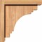 Ekena Millwork Pescadero Smooth Corbel w/Backplate, Western Red Cedar, 5 1/2"W x 10"D x 10"H COR06X10X10PEC01SWR - alternate 4